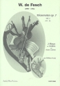 Sonaten op.7 Band 2 (Nr.6-10) fr 2 Flten (Violinen) und Bc Partitur und Stimmen (Bc ausgesetzt)