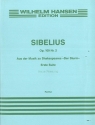 Suite no.1 from The Tempest op.109,2 for orchestra score