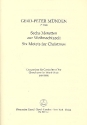 6 Motetten zur Weihnachtszeit fr gem Chor a cappella Chorpartitur (dt/en)