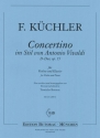Concertino im Stil von Vivaldi D-Dur op.15 fr Violine und Klavier