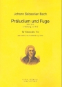 Präludium und Fuge c-Moll BWV873 für 3 Violoncelli Partitur und Stimmen