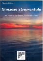 Canzone strumentale fr Tenor-Panflte, Violoncello und Harfe Partitur und Stimmen