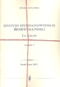 Le faucon Studienpartitur in 2 Bnden (frz/kyr)