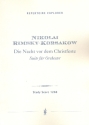 Suite aus Die Nacht vor dem Christfeste fr Orchester (Chor ad lib) Studienpartitur (kyr)