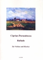 Ballade op.36/8 fr Violine und Klavier
