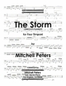 The Storm for 4 timpani score