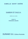 Samson et Dalila  Libretto (fr)