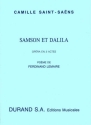 Samson et Dalila  Libretto (fr)