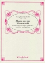 Allegro aus der Wassermusik fr 9 Blockflten (2 S'ino, SSA (Soli), SATB) und Pauke Partitur und Stimmen