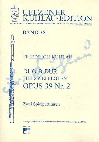 Duo B-Dur op.39,2 fr 2 Flten 2 Spielpartituren