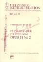 Fantasie G-Dur op.38,2 fr Flte