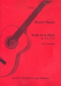 Suite d-Moll op.153 fr 2 Gitarren Partitur und Stimmen