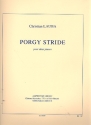 Porgy Stride pour 2 pianos partition et partie