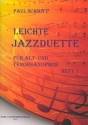 Leichte Jazzduette Band 1 fr 2 Saxophone (AT) Spielpartitur