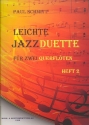 Leichte Jazzduette Band 2 fr 2 Flten Spielpartitur