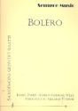 Bolro de concert for 5 saxophones (SAATT) score and parts