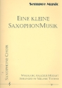 Eine kleine Saxophonmusik for 7 saxophones (SAAATTBar) score and parts