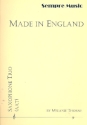 Made in England for 3 saxophones (AAT) score and parts