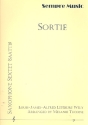 Sortie for 6 saxophones (SAATTBar) score and parts