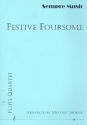 Festive Foursome for 4 flutes score and parts
