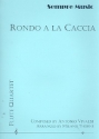 Rondo a la caccia for 4 flutes score and parts