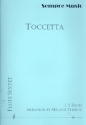Toccetta for 6 flutes (CCCCAltAltBass) score and parts