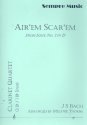 Air'em Scar'em for 4 clarinets (BBBBass) score and parts