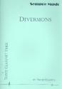 Diversions for 3 clarinets score and parts