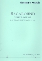 Ragaround: for 2 clarinets and piano parts