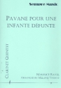 Pavane pour une infante dfunte for 5 clarinets (BBBAltBass) score and parts