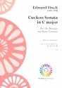 Cuckoo Sonata in C Major for alto recorder and Bc score and parts (Bc realized)