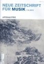 Neue Zeitschrift fr Musik 6/2012 Apokalypse