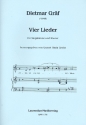 4 Lieder fr Gesang und Klavier