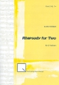 Rhapsody for two fr 2 Violinen Spielpartitur