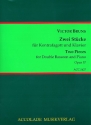 2 Stcke op.57  fr Kontrafagott und Klavier