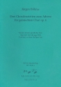 3 Choralmotetten zum Advent op.6 für gem Chor a cappella