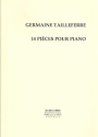 14 Pices pour piano