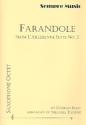 Farandole for 8 saxophones (SSAATTBarBar) and tambourine score and parts
