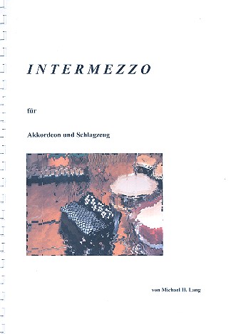 Intermezzo  fr Akkordeon und Schlagzeug Partitur und Stimme