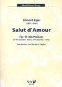 Salut d'amour fr 10 Blechblser Partitur und Stimmen