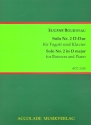 Solo D-Dur Nr.2 fr Fagott und Klavier Reprint