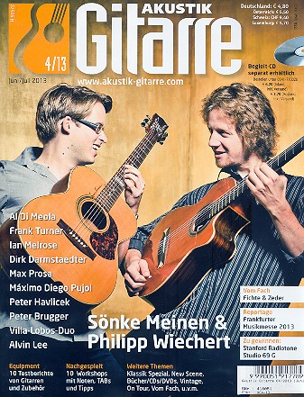 Akustik Gitarre 04/2013 (Juni/Juli)