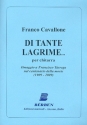 Di Tante Lagrime per chitarra