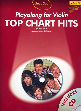 Top Chart Hits (+CD) for violin