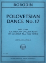 Polovetsian Dance no.17 for flute (oboe/english horn/clarinet) and piano parts