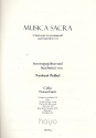 Geistliche Werke zu verschiedenen Anlssen fr Soloinstrument und Klavier (Orgel), Violoncello (Posaune) Cello (Posaune/Fagott)