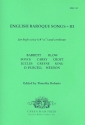 English Baroque Songs vol.3 for high voice and Bc
