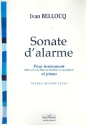 Sonate d'alarme pour flte  bec (flte/hautbois/saxophone) et piano partition et parties