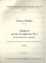 Adagietto aus der Sinfonie Nr.5 fr Streichorchester und Harfe Violine 1