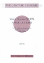 Amarilli zart for 5 voices (instruments) score and parts